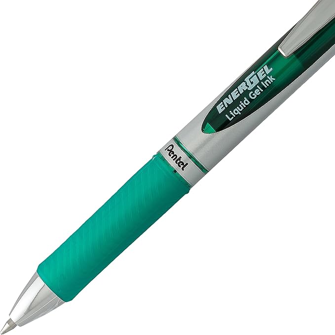 Pentel EnerGel RTX Retractable Liquid Gel Pen, Medium Line, Metal Tip - Image 4