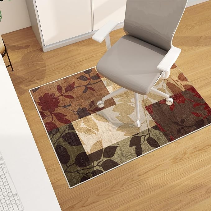 Office Chair Mat for Hardwood Floor, Machine Wash by CHAKME