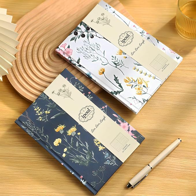 Floral Journal for women, Floret Hardcover Notebook, Medium Ruled Notebook - Image 6