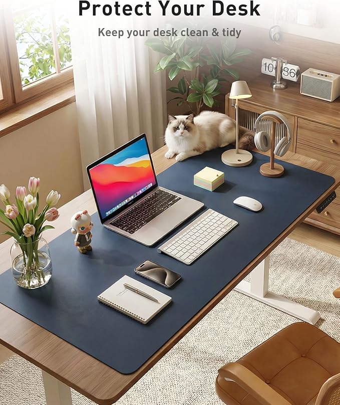 Aothia Faux Leather Desk Mat - Image 3