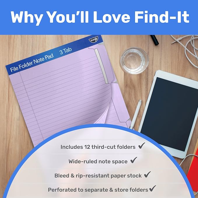 Find It File Folder Notepad - Image 6