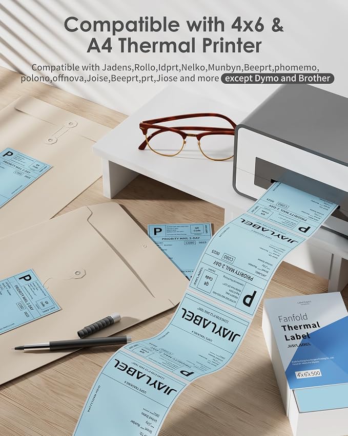 4x6 Thermal Shipping Label Mailing Postage Stickers Paper - Image 3