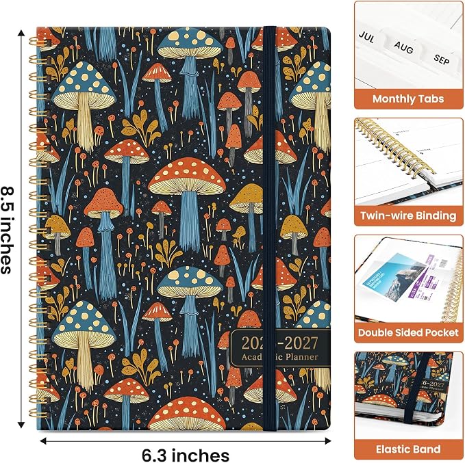 Planner 2026-2027, Academic Year Monthly and Weekly Calendar Planner, Jul 2026 - Image 4