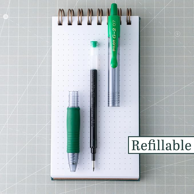 Pilot G2 Premium Gel Roller Pens, Fine Point 0.7 mm, Journaling, and Office - Image 2