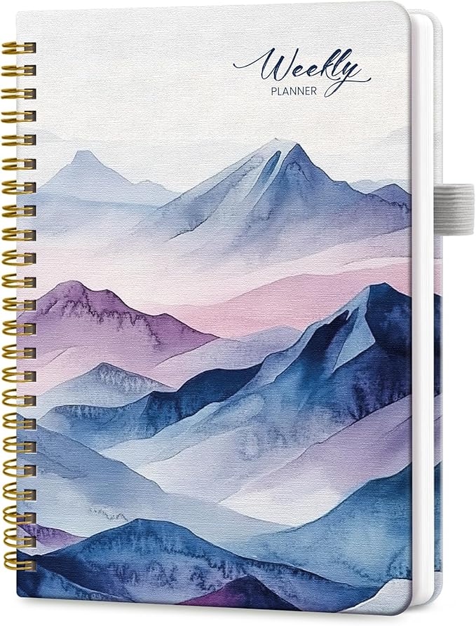 Taja Undated Weekly Planner, Weekly To Do List Notebook by Taja
