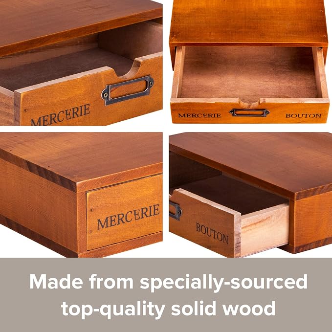 Wooden Single Drawer Unit - Image 7