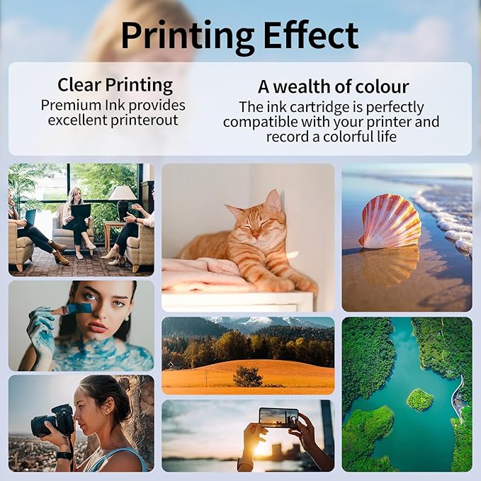 936XL 936 Ink Cartridges for HP Printers Replacement for HP 936 Ink Cartridges Combo Pack (4-Pack) - High Yield Compatible for HP Officejet Pro 9125e 9120e 9730e 9135e-DeskLoop Office