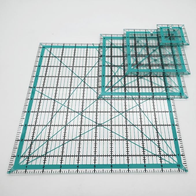 Quilting Ruler, Quilting Templates, Sewing Quilt Rulers, Acrylic Curved Corner - Image 3