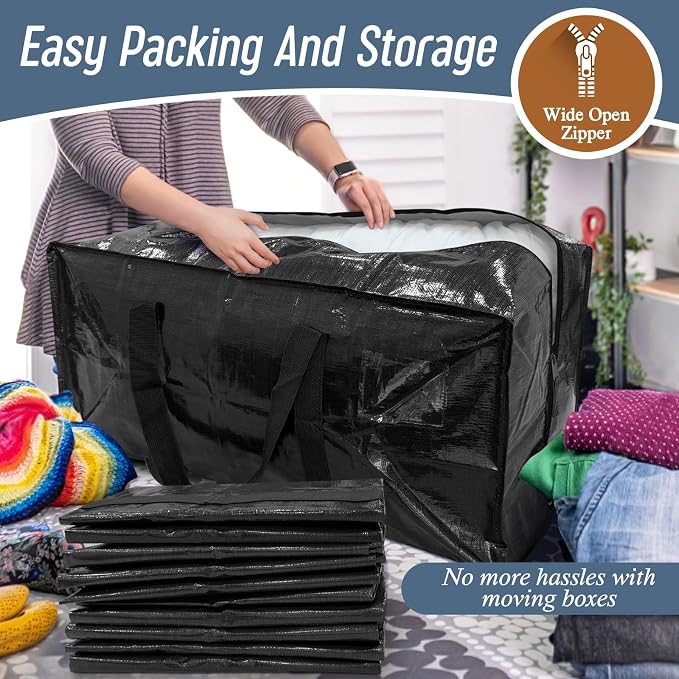6 Pack Extra Heavy Duty Large Moving Bags - Image 5