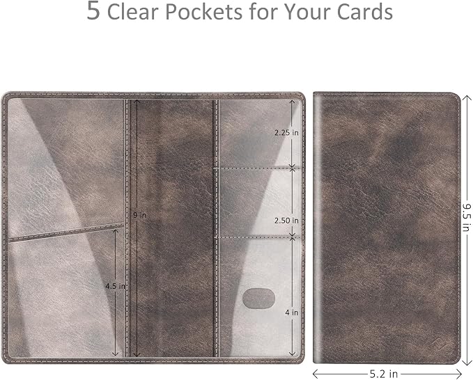 FINPAC Car Registration and Insurance Card Holder, Vehicle Glove Box Card - Image 2
