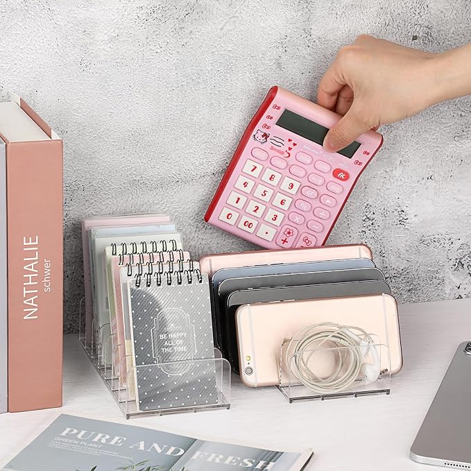 Hipiwe 2 Packs Mail Organizer Plastic Cash Tray - Image 4