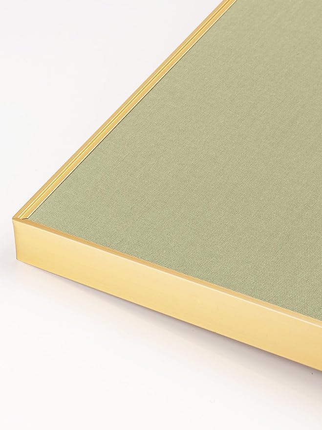 Lightomorrow Bulletin Board 30 x 20 inches, Sage Green Pin Board Vision Board - Image 5