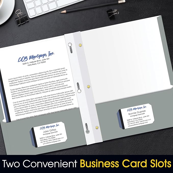 2 Pocket Portfolio Folders - Image 4