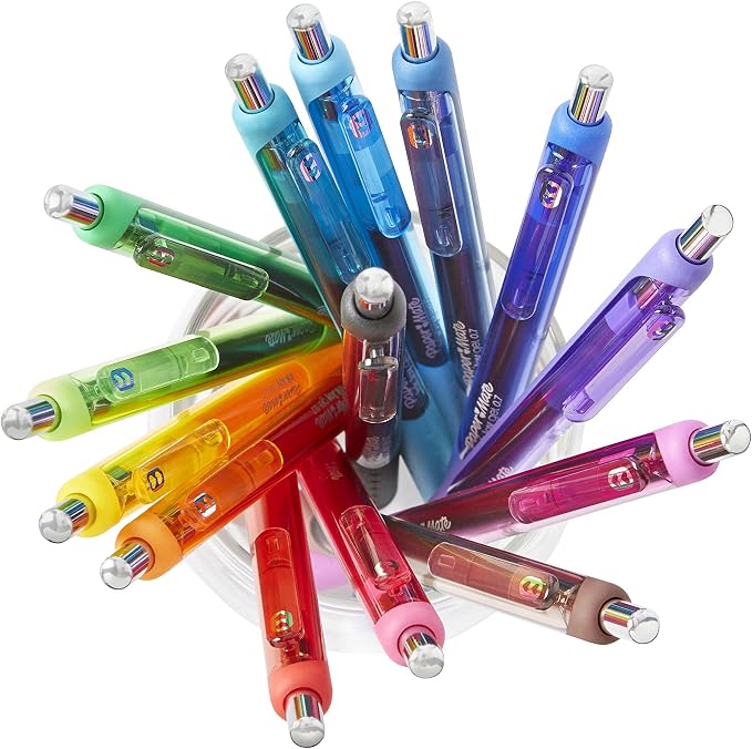 Paper Mate InkJoy Gel Pens, Retractable, Fine Point, Comfortable Grip, Teacher - Image 9