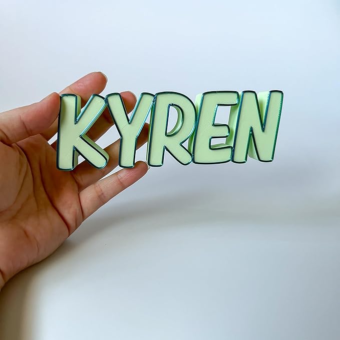 Custom Name Plate for Desk, 3d Printed Custom Plaque, Cool Office Decoration - Image 3
