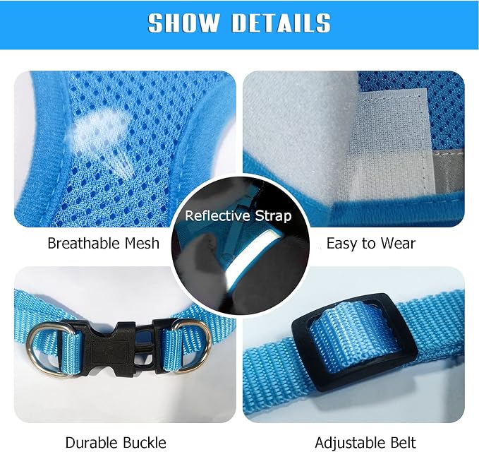 FEimaX Dog Harness and Leash Set - Image 4