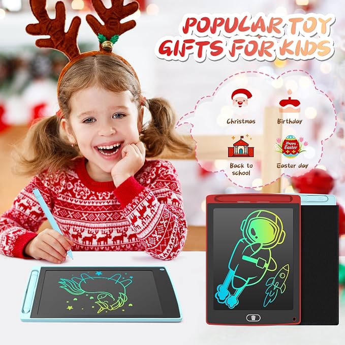 20PCS LEYAOYAO LCD Writing Tablet, Colorful Drawing Tablet, Kids Drawing Pad - Image 2