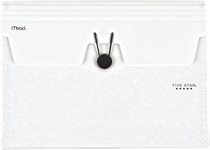Five Star Expanding File Organizer, 6-Pocket Accordian File Organizer, Bungee - Image 7