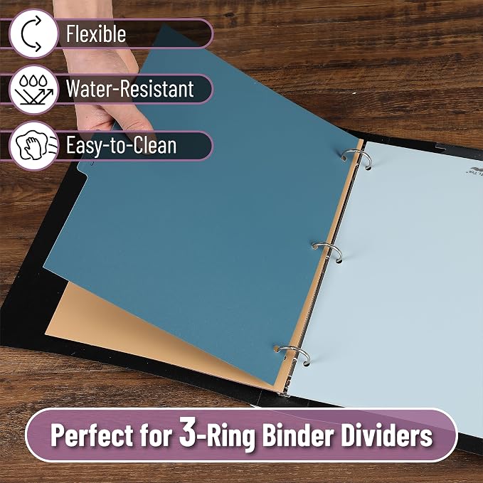 Mr. Pen- Dividers for 3 Ring Binder, 2 Sets, 6 Pack/Set, Binder Dividers - Image 5