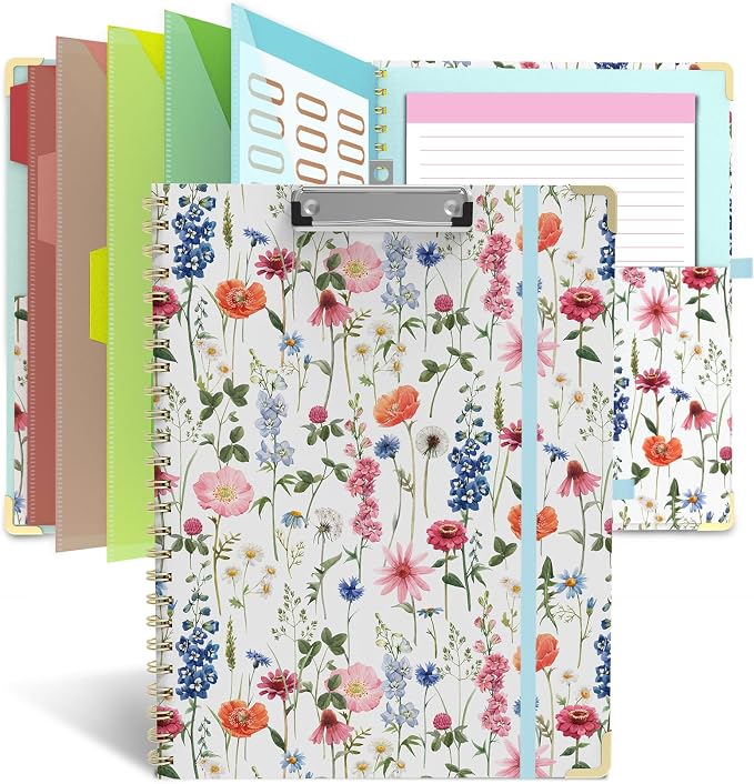 Clipboard Folio with Storage Clipboards Padfolio Notebook by Steatory