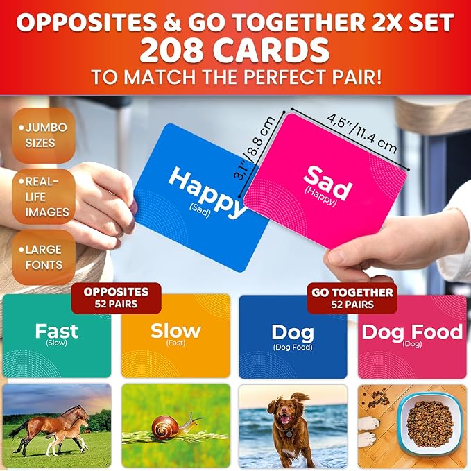 QUOKKA 208 Vocabulary Flash Cards Set - Image 2