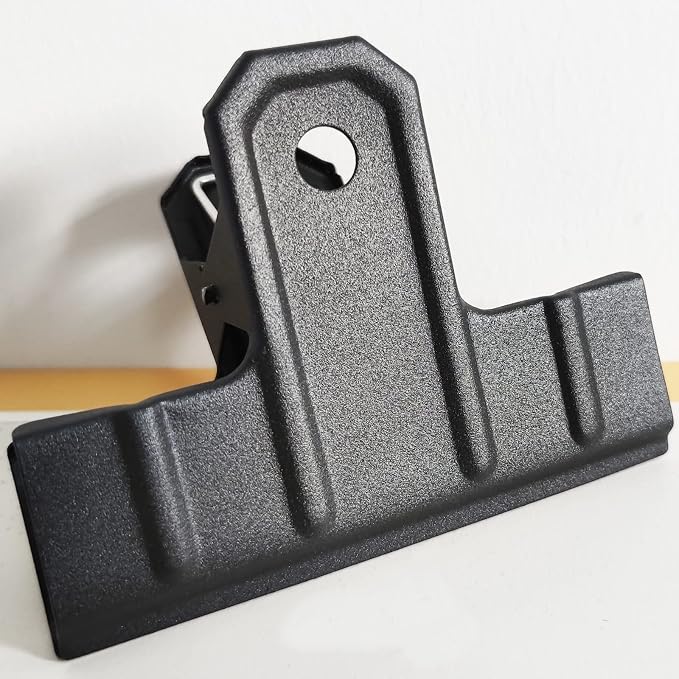 Locci Black Large Bull Clips, Jumbo Binder Clips - Image 7