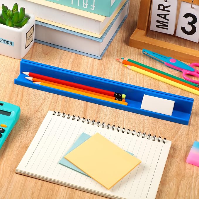 PerKoop 15 Pcs Classroom Desk Name Plates Holder - Image 3