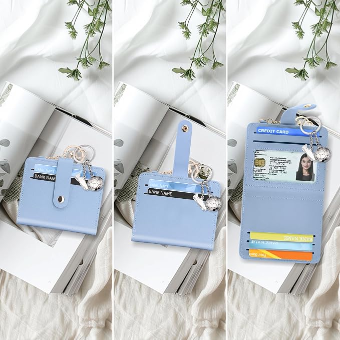Airkit Small Wallet Women RFID, PU Leather Card Holder - Image 7