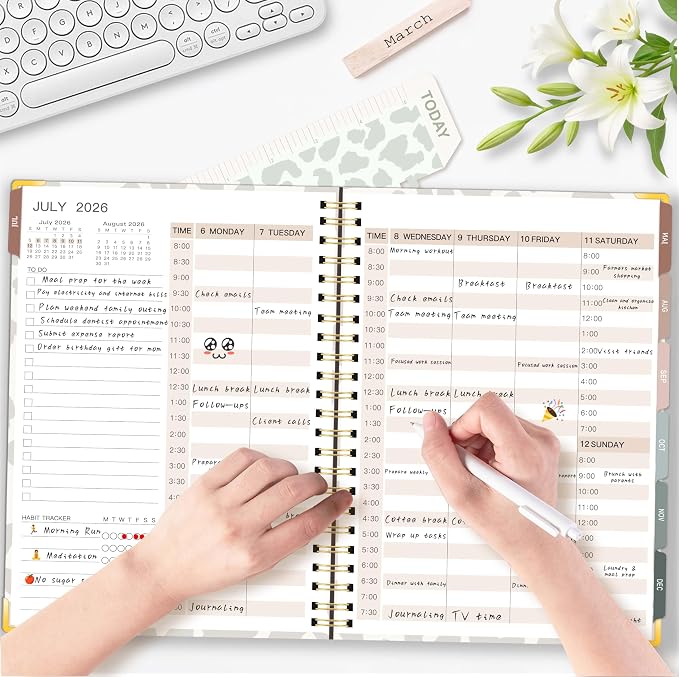 2026-2027 Academic Planner, Large Weekly & Monthly Appointment Book from Jul. - Image 2