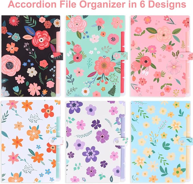 EOOUT 6pcs Expanding File Folders - Image 3