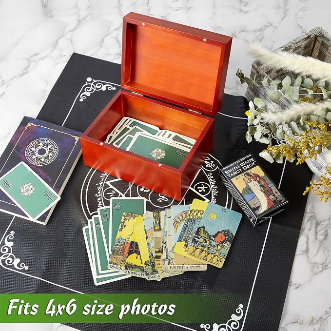 DRASTAR Keepsake Box, Wood Memory Box - Image 4