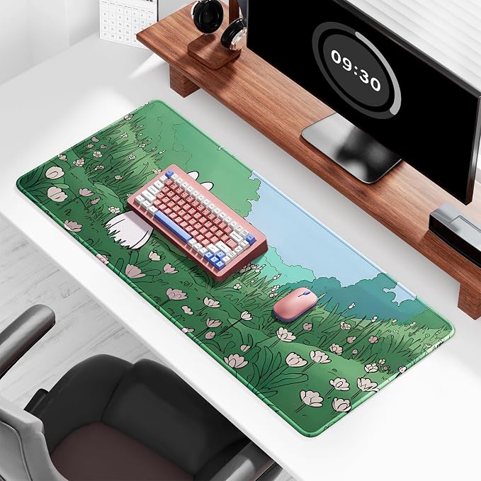 Auhoahsil Ultra Large Gaming Mousepad, XXL Extended Full Size Desktop Matt - Image 3