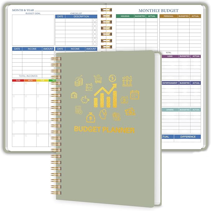 Budget Planner - Monthly Financial Planner Organizer by KamoyPlanner