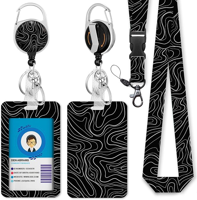Lanyards for Id Badges, Card Protector by IMMATURUS