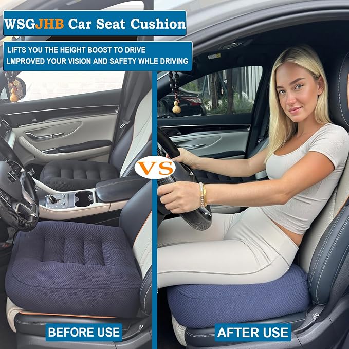 WSGJHB Large Seat Cushion, Extra Thick Booster Seat Cushions Long Sitting | - Image 4