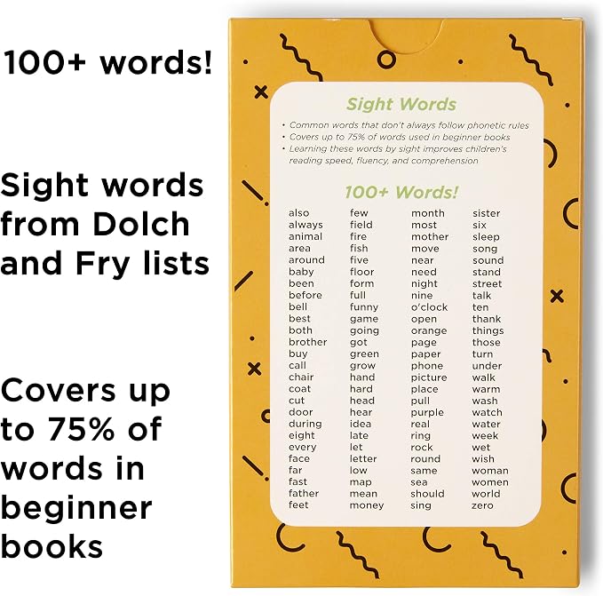 Award-Winning 1st Grade Sight Words Flash Cards – 100+ Dolch & Fry - Image 3