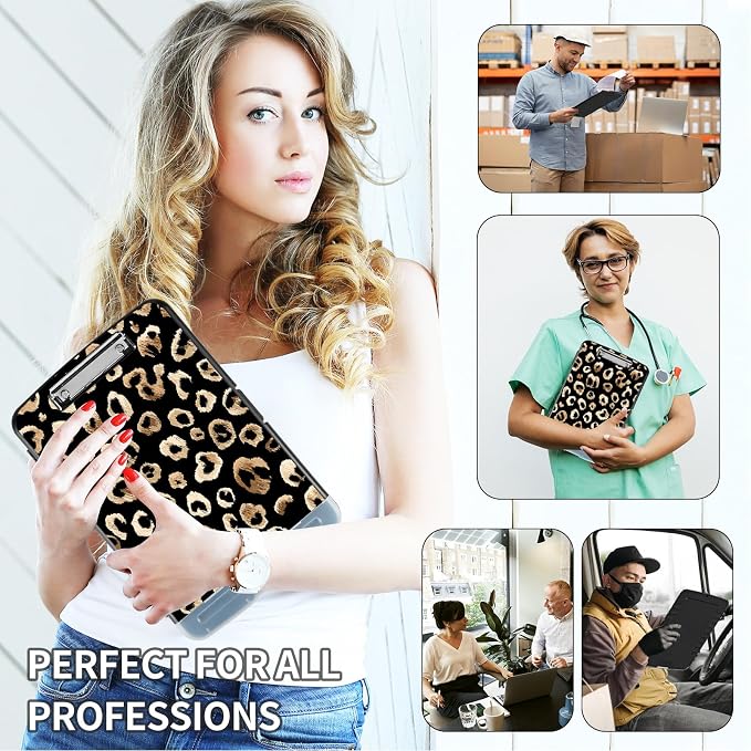 Clipboard with Storage & Pen Holder, Nursing Letter-Size 8.5x11 with - Image 2