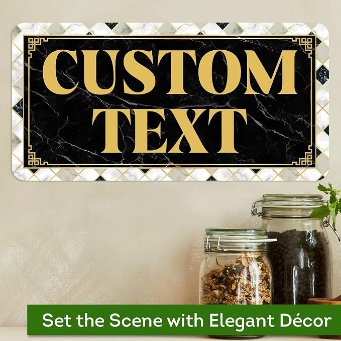 Custom Sign, Custom Street Sign, 11 Font Colors, 13 Font Styles, 4 Hole Options - Image 4