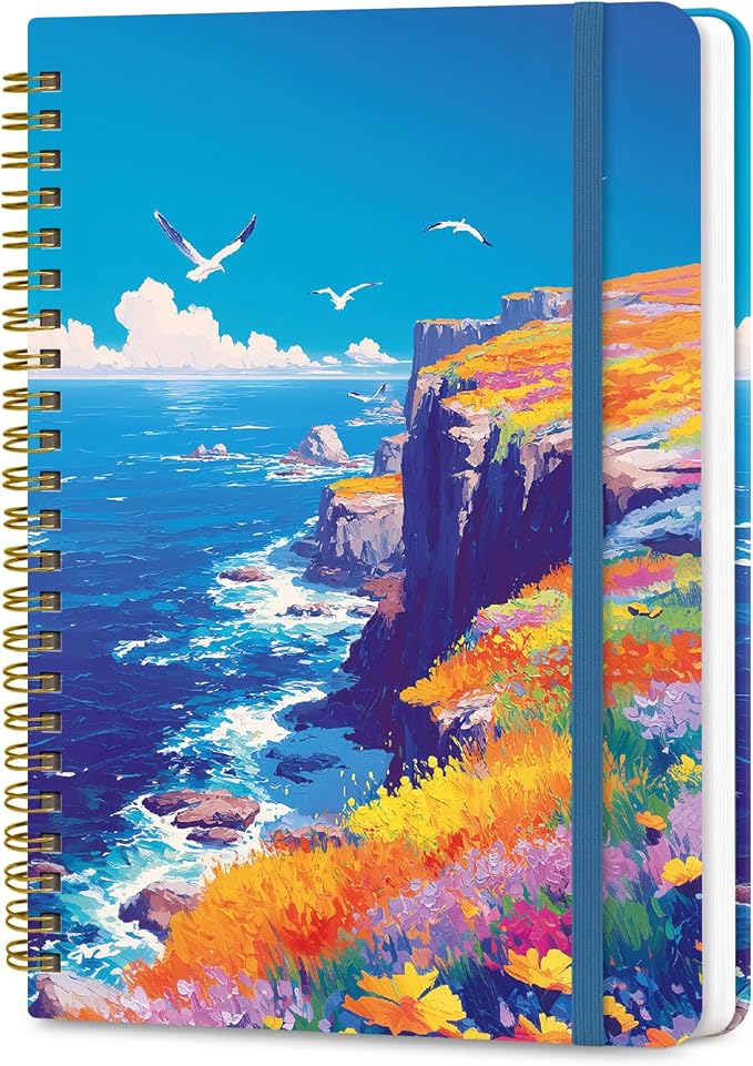 ZOTIA Lined Spiral Journal Notebook by Zotia