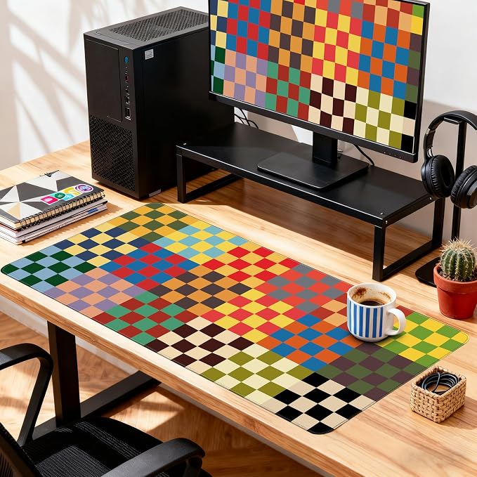 Desk Cover Mat, Extended Cute XXL Large Mouse Pad, Computer Laptop Mat Desk - Image 6