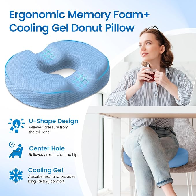 Donut Pillow Seat Cushion - Image 3