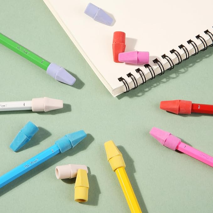 Mr. Pen- Pencil Erasers Toppers, 120 Pack, Latex Free, No Smudge | Mr Pen - Image 8
