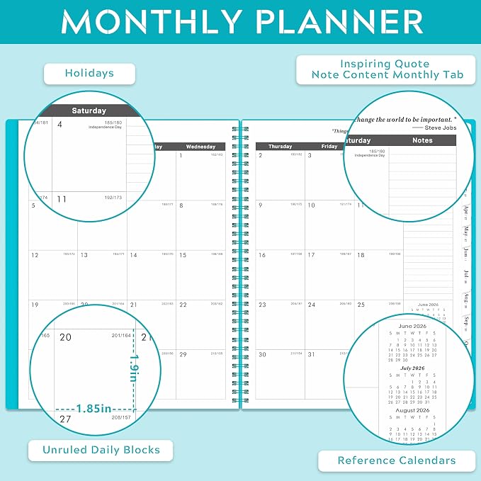 2026-2031 Monthly Planner/Monthly Calendar - Image 3