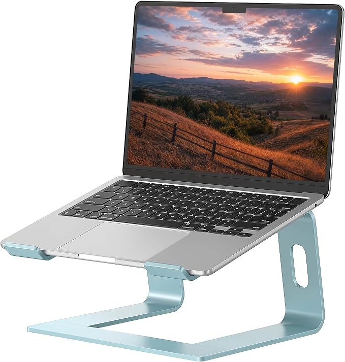 SOUNDANCE Laptop Stand, Aluminum Computer Riser, Ergonomic Laptops Elevator by Soundance
