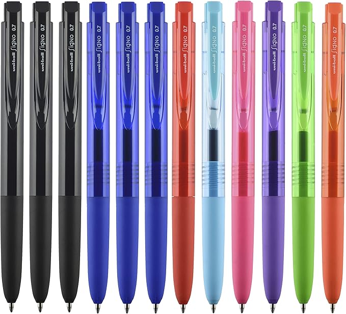 uniball Spectrum Retractable Gel Pens, Medium Point, 12 Pack by uni-ball