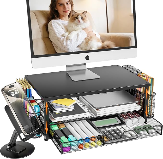 Desk Organizer and Accessories by Unknown