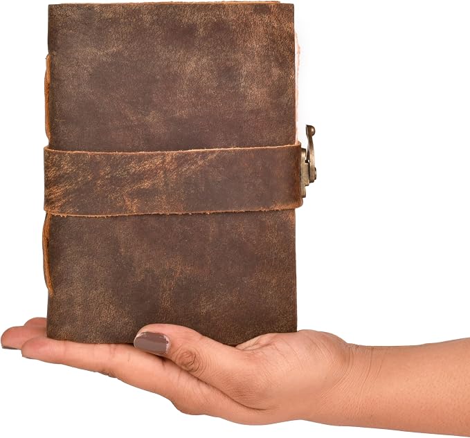 LEATHER VILLAGE Leather Bound Vintage Journal - Image 6