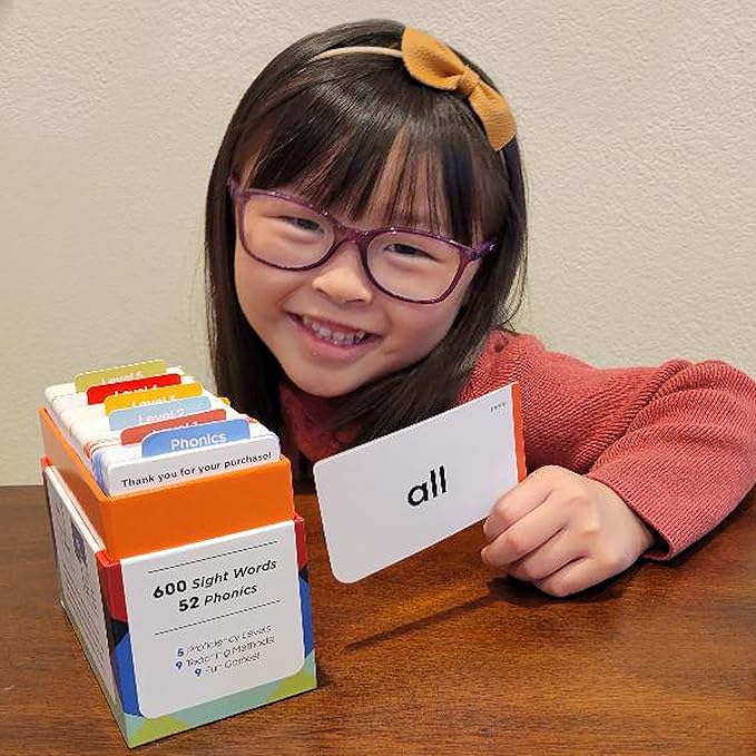 Award-Winning Learn to Read Flash Cards – 652 Sight Words & Phonics - Image 2