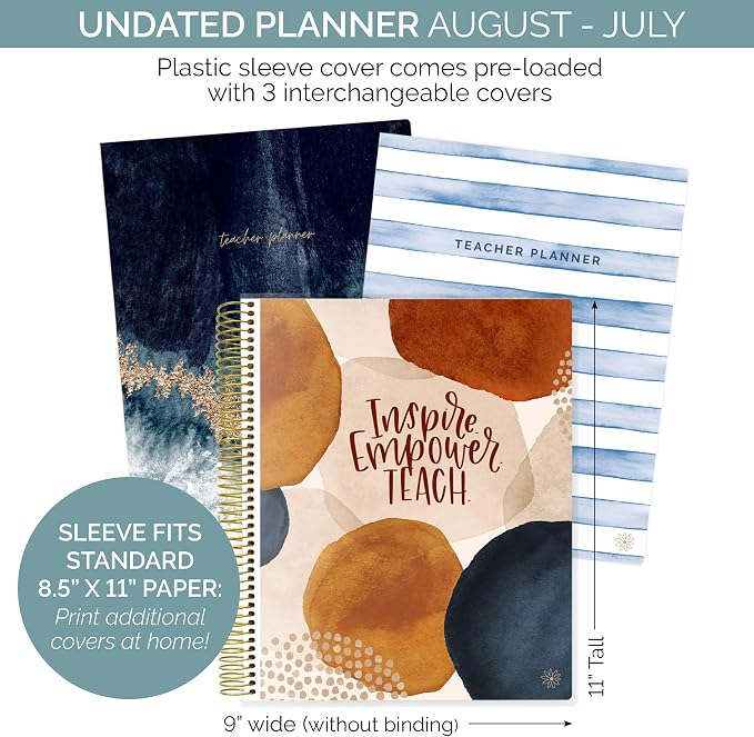 bloom daily planners Undated Academic Year Teacher Planner & Calendar - Image 2