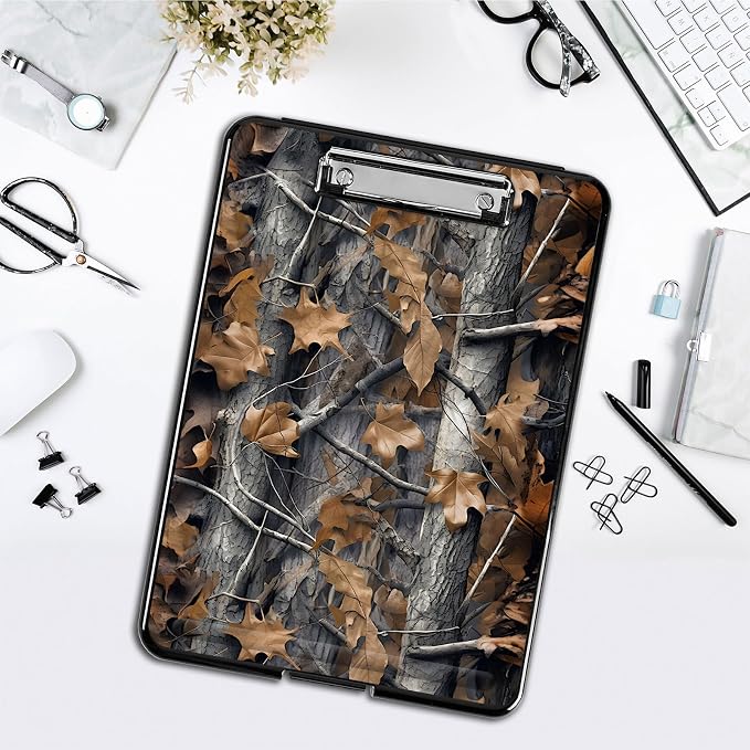 Clipboard with Storage, Office Supplies Nursing Clipboards Folder with Pen - Image 4